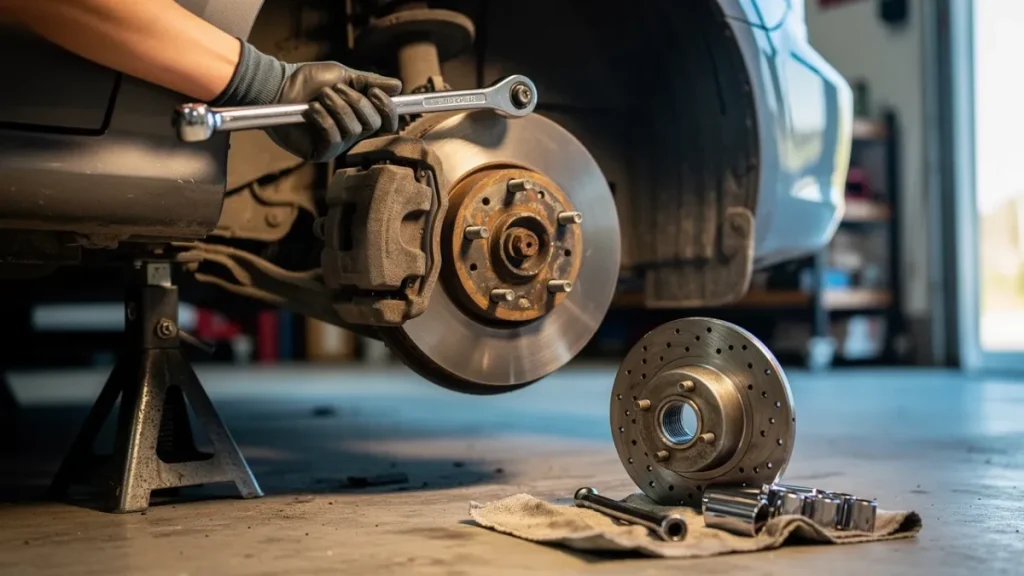changement disques arriere avec roulements megane 3 avignon Disques et roulements arrière d’une Mégane 3 à Avignon : les changer soi-même ou passer par un garage